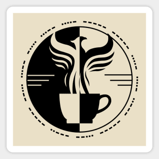 Amelia Logo Black Magnet